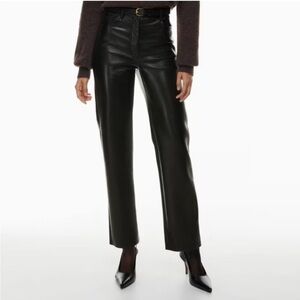NWT Elegant Vegan Wilfred Melina Leather Pants 6